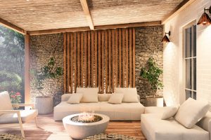 3D Terrassenplanung Loungebereich 2