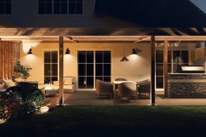 3D Terrassenplanung Nachtansicht_ Beleuchtung 3